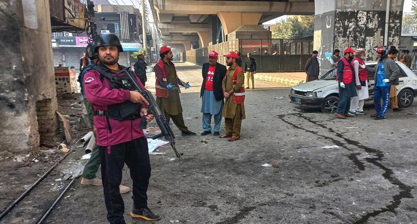 Three FC personnel martyred in attack on FC Headquarters in Peshawar