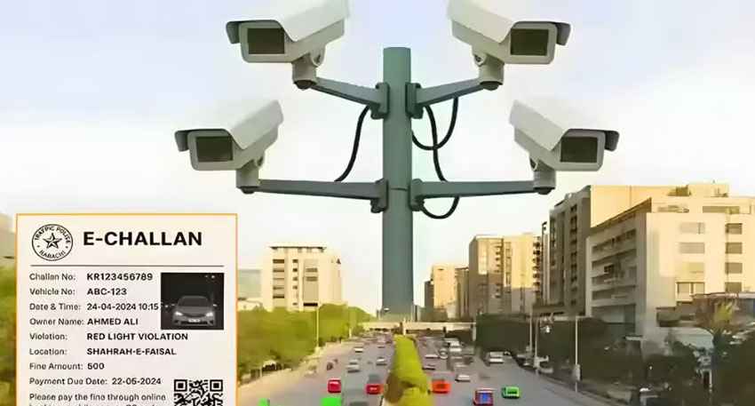 Sindh administration claims that e-challans have reduced corruption