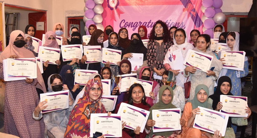  Aurattech hosted a week-long training and capacity-building bootcamp, Sharktech, for its female students at their institution in Saidpur.