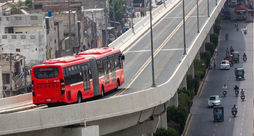 Metro Bus Service Suspended in Lahore Amid Protest Fears Lahore Metro Bus service halted due to protest concerns