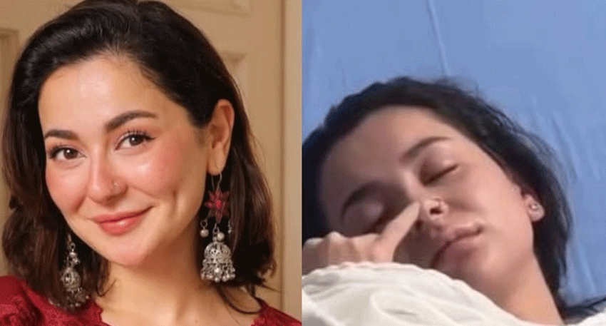 Hania Amir hospitalised in US after sudden illness