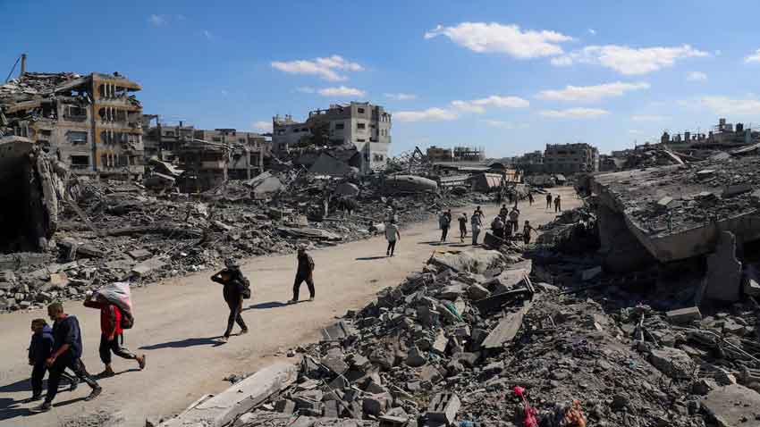 Gaza peace outlook darkens as Israel halts aid and Hamas tightens grip File photo