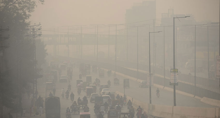 Lahore breathes poison: City ranks no.1 in global pollution index File Photo