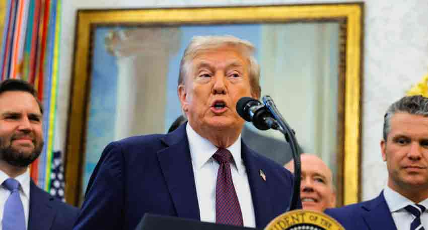 Donald Trump renames Department of Defense to ‘Department of War’ File Photo