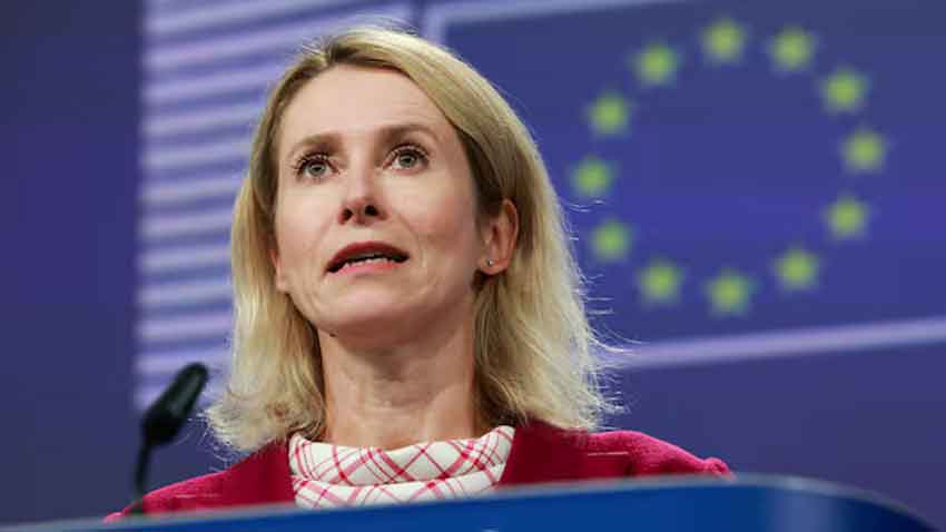 European Commission’s High Representative for Foreign Affairs Kaja Kallas. Reuters. 