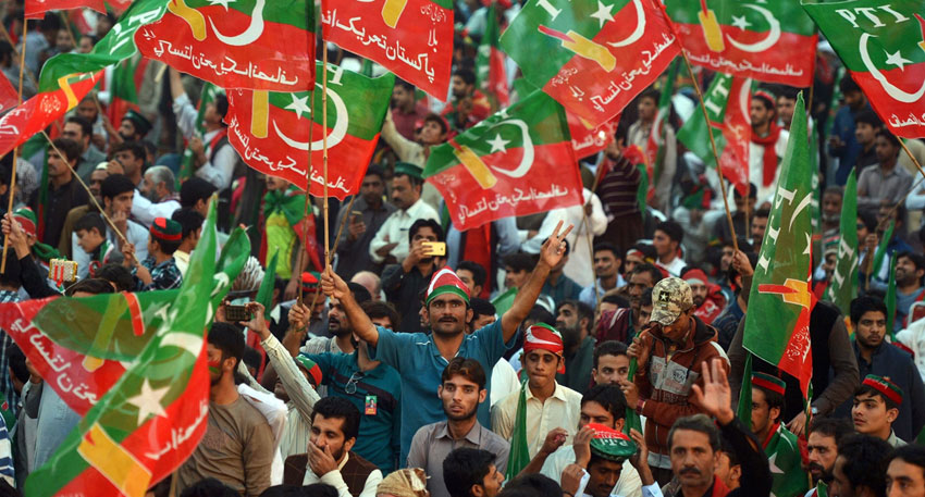 PTI declares Sept 27 Peshawar rally as milestone for Imran Khan’s release File Photo