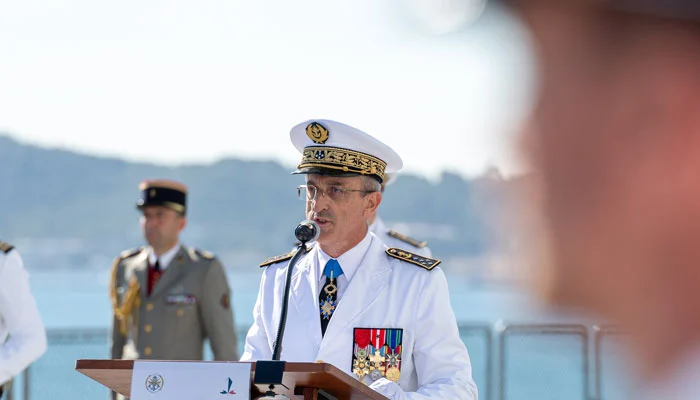 French Navy Chief denies reports of naval mines in Strait of Hormuz