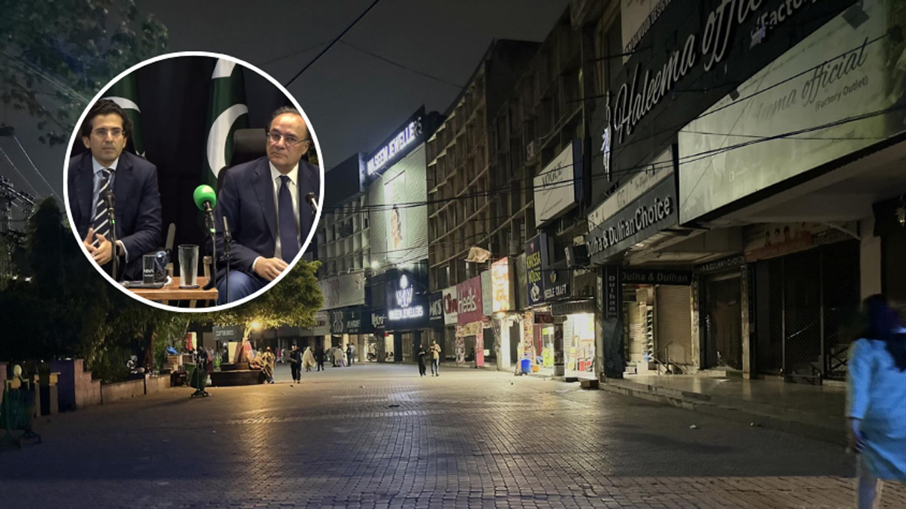 Markets in lockdown. File Photo