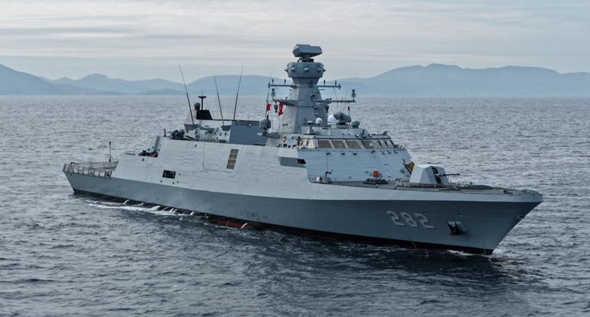 Pakistan Naval ship PNS Khaibar 282. File Photo