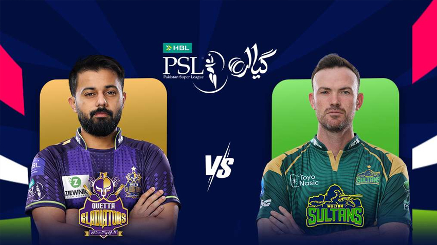 Multan sultans vs quetta gladiators. File Photo