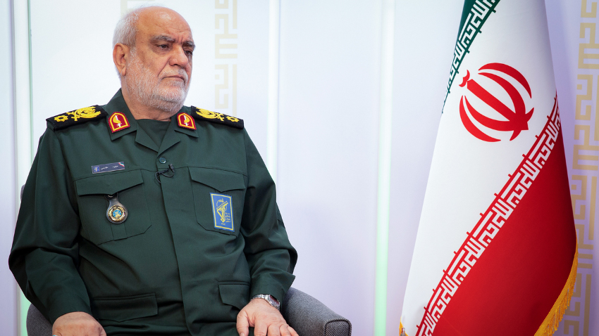 Iran reports killing of IRGC intelligence Chief Majid Khademi in a reported strike. File photo