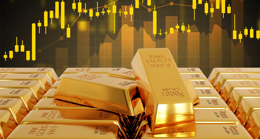 Gold prices reduced after a sudden hike