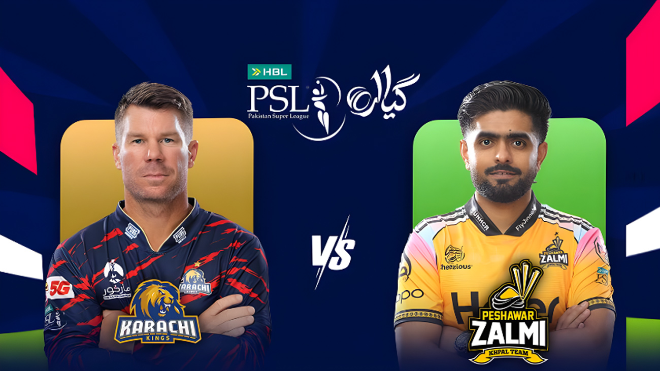 Karachi Kings vs Peshawar Zalmi. File Photo