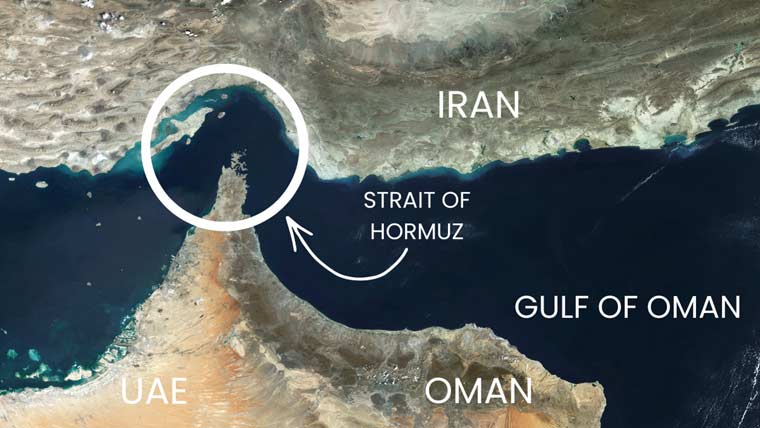Iran closes Strait of Hormuz again after Israel strikes Lebanon