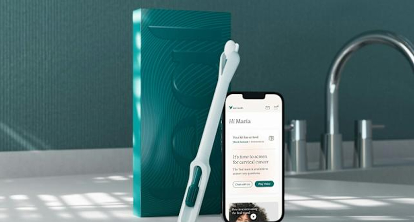 A home-based cervical cancer screening kit designed for self-collection and lab testing approved for wider use in the US