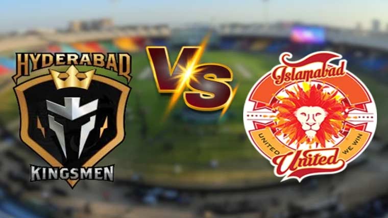 PSL 11: Islamabad United vs Hyderabad Kingsmen match tonight