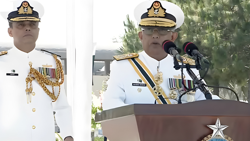 Naval Chief says Pakistan forces fully ready across all domains. File photo