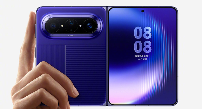 Huawei Pura X Max with wide foldable design and triple camera module ahead of official launch