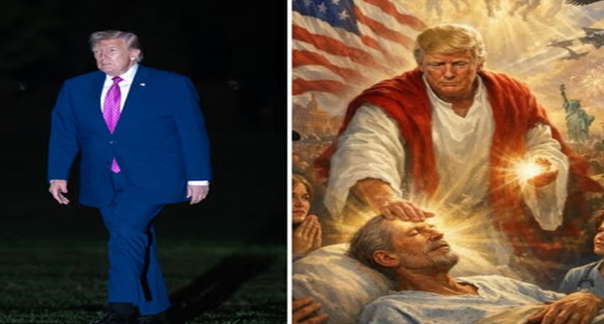 Donald Trump AI image controversy