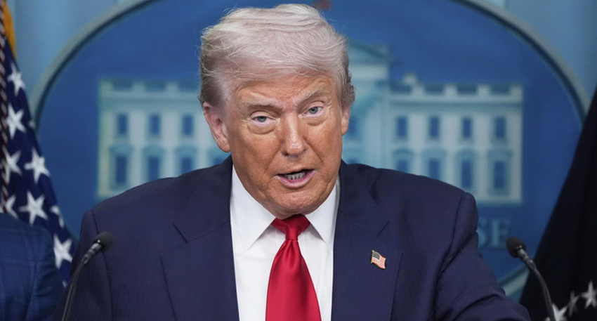 US President Donald Trump