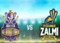 PSL 11: Peshawar Zalmi vs Quetta Gladiators match tonight, live streaming details