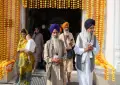 Sikh pilgrims arrive at Kartarpur for Baisakhi celebrations