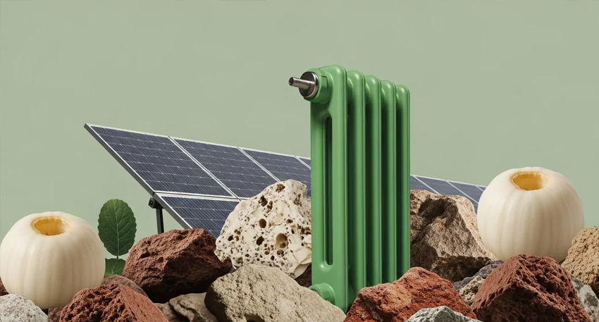 Prototype of salt-and-solar powered cooling system developed at KAUST demonstrated in lab testing.