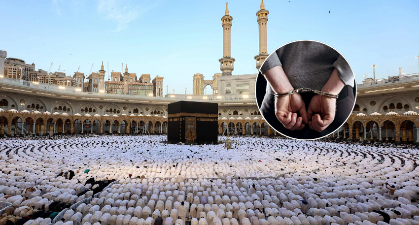 Six Pakistanis arrested in Saudi Arabia over Hajj regulation violations. File photo