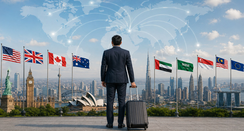 Top 10 countries offering best overseas jobs opportunities for Pakistanis in 2026