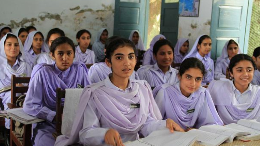 Schools and colleges across Sindh have reopened after the summer vacation. File photo