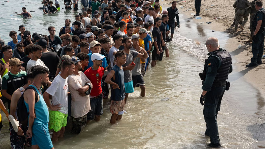 Spain’s Ceuta migrant rush sparks EU concern after death toll rises. File photo