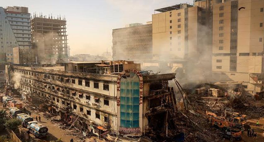 Gul Plaza fire case