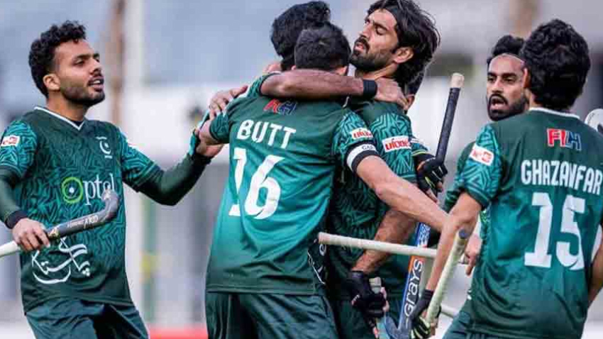The Pakistan Hockey Federation (PHF) has announced a 20-member national squad for the 2026 Men’s Hockey World Cup. File photo