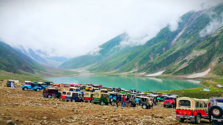 Saiful Muluk Lake has reopened for tourists after authorities lifted a weeklong restriction. File photo