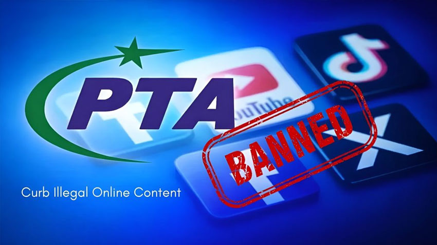 PTA reveals list for most blocked URLs in Pakistan. File photo