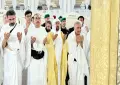 PM Shehbaz and FM Asim Munir offer Umrah prayers in Saudi Arabia