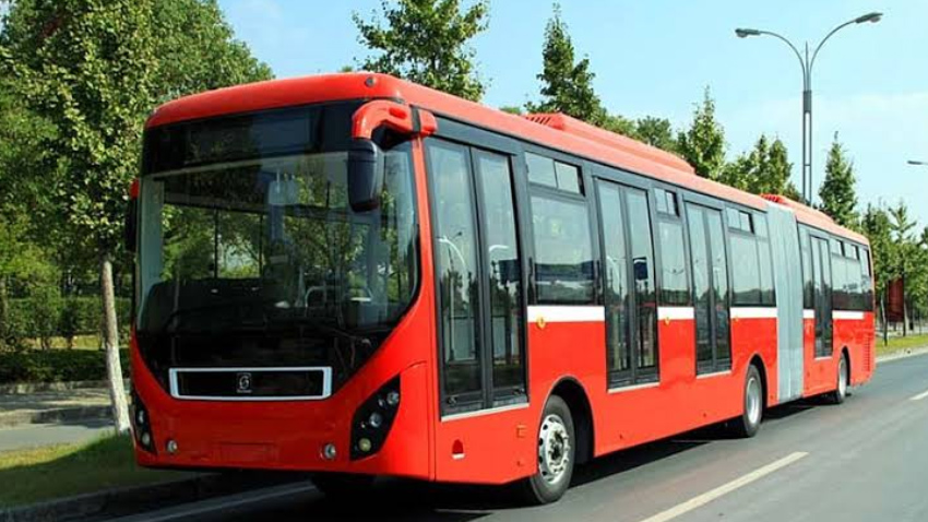 Rawalpindi-Islamabad Metrobus introduces a dedicated space for women and children. File photo