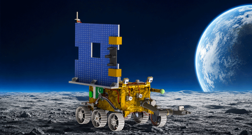 Pakistan’s Jinnah-1 lunar rover designed to explore the Moon’s south pole during the Chang’e-8 mission