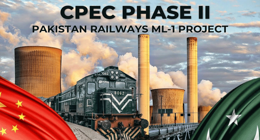 Pakistan Railways ML-1 project upgrade planned for the Karachi-Rohri railway section.