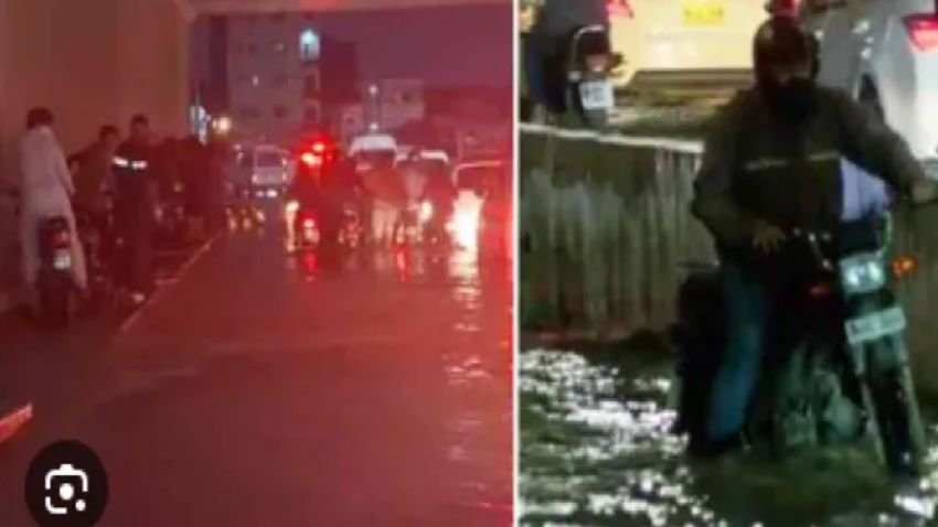 Heavy rainfall inundates low-lying areas of Islamabad and Rawalpindi. File photo
