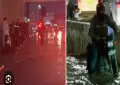 Heavy rain floods twin cities as Nullah Lai water level rises