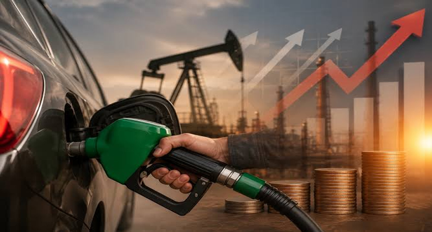 Petrol pump price board showing new fuel rates in Pakistan, August 2026
