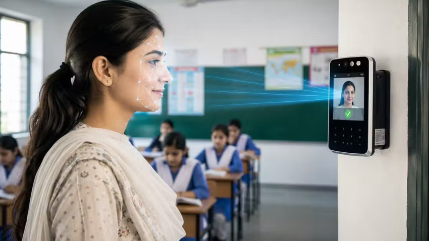 Teacher attendance system faces glitches on first day