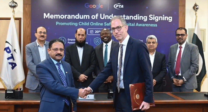 PTA and Google sign an MoU to strengthen online safety and digital literacy for children across Pakistan.