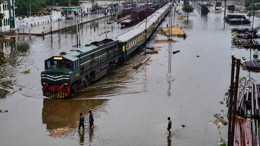 Heavy rains disrupt train services in Rawalpindi and Islamabad. File photo