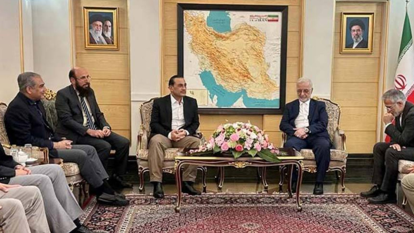 Field Marshal Asim Munir meets Iranian officials in Tehran. File photo