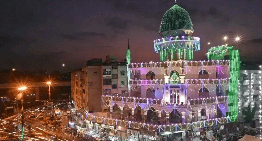 Security personnel deployed across Pakistan for Eid Miladun Nabi rallies and religious gatherings.