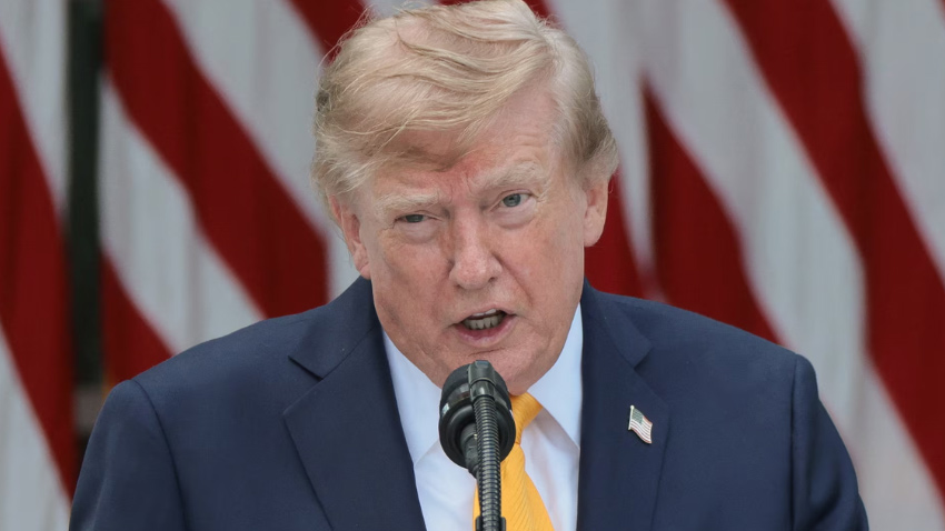 US President Donald Trump. File photo