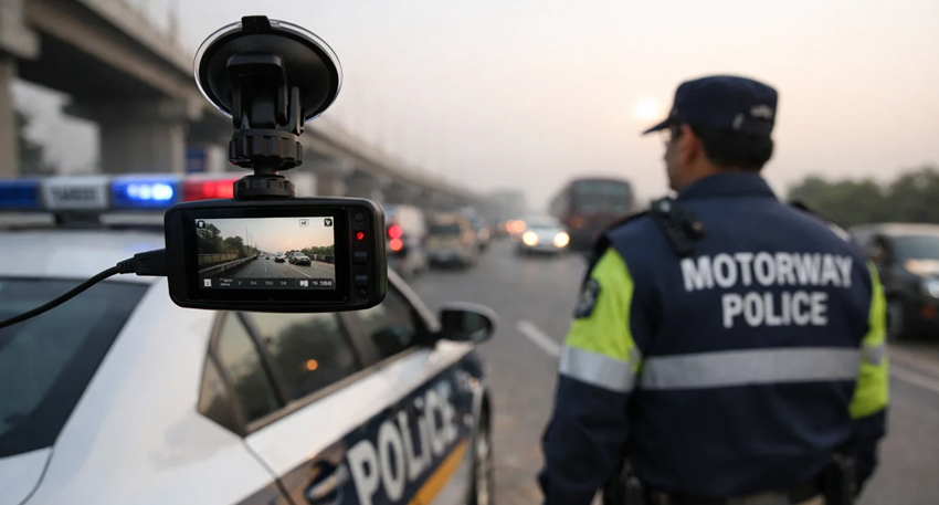 Motorway Police launches dashcam initiative to prevent traffic accidents