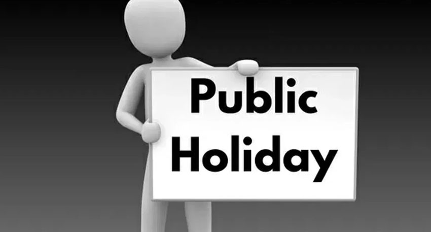 Four day break announced as CM confirms back to back holidays
